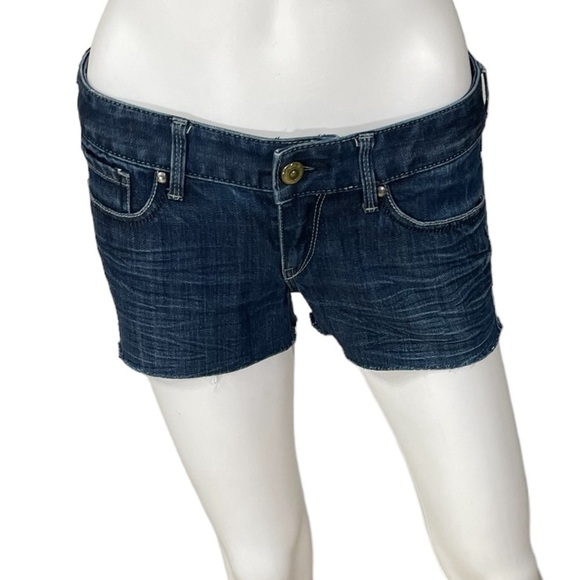 Express Cut Off Jean Shorts - Picture 2 of 10